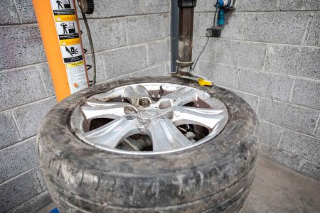 Alloy wheel recycling